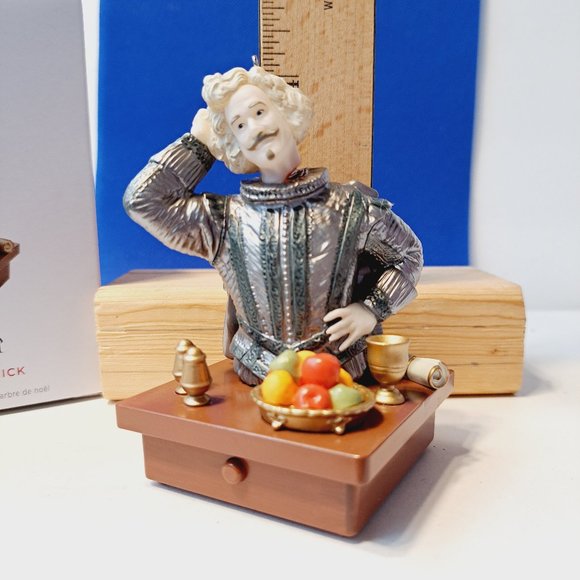 Hallmark 2023 Harry Potter NEARLY HEADLESS NICK Ornament MAGIC Light Sound - Picture 8 of 8